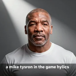 “ a screenshot of mike tyson in the game hylics ”