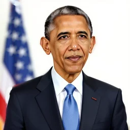 ms paint drawing of obama, hd
