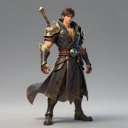 fantasy art by leonhuang, 3 d render artstationhd