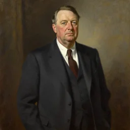 portrait of fdr, standing proudly, oil on canvas by william sydney mount