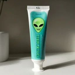 alien toothpaste.