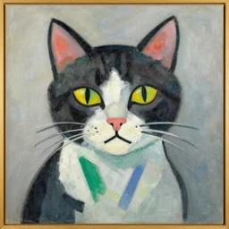 cat robert delaunay portrait beautiful