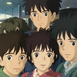 underlate, finely detailed features, closeup at the faces, perfect art, in the airport yard, gapmoe yandere grimdark, trending on pixiv fanbox, painted by greg rutkowski makoto shinkai takashi takeuchi studio ghibli, akihiko yoshida,