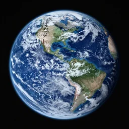 Space Satellite Himawari 8 showing photo of Planet Earth