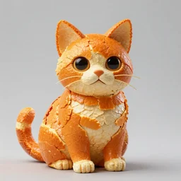 ultrarealistic, a cat made out of orange peels, photograph, concept art, readable, extremely detailed, smooth, sharp focus, 4 k, 8 k