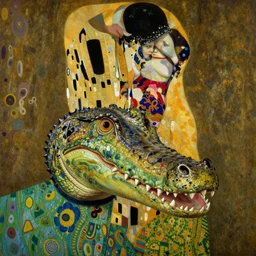 highly detailed oil painting | very intricate | cinematic lighting | award - winning | the cocodrile mask by alexander mcqueen | by roberto ferri, by leng jun, by j. c. leyendecker and klimt, american romanticism, by austin osman spare, artstation, cgsociety, official art, octane