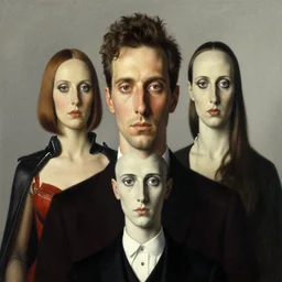 surreal portrait art by jerico santander, heidi taillefer, mark ryden, giorgio de chirico, paul delvaux