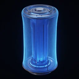 o'neill cylinder, blue, scifi, artstation