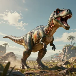 dinosaur tornado