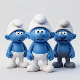 the smurfs on tool album cover, 8 k resolution hyperdetailed scary dystopian surrealism style of alex grey