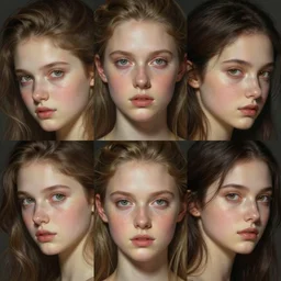realistic detailed face portraits of the creation of adam and eve by gerald moira, ayami kojima, amano, greg hildebrandt, kay nielsen, and mark brooks, female, feminine, art nouveau, victorian, neo - gothic, gothic, character concept design, storybook layout. no hands.
