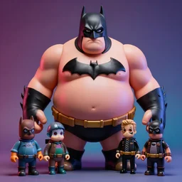 hyperrealistic rendering, fat smooth cronenberg flesh monster batman by donato giancola and greg rutkowski and wayne barlow and zdzisław beksinski, eyeballs, product photography, action figure, sofubi, studio lighting, colored gels, colored background, xf iq 4, 1 5 0 mp, 5 0 mm, f 1. 4, iso 2 0 0