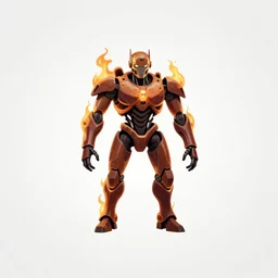 logo of a burning exoskeleton