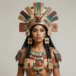 acient aztec warrior goddess, portrait, artstation, digital art, concept art, artstation, highly detailed, sharp focus, by caravaggio