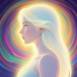 side portrait, imogen poots paladin, gloomhaven, soft, smooth, luminescent, art nouveau tarot, backlit glow, colorful swirly ripples, gaudy colors, aesthetic octane render, unreal engine!, 8 k, pre - raphaelite, by greg rutkowski, jesper ejsing, rhads, lois van baarle, ilya kuvshinov!
