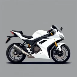 vector art motorcycle