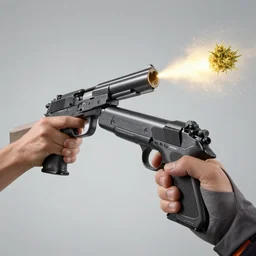 a gun that shoots weed