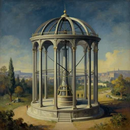 Surrealist painting of Foucault's Panopticon, CG society, 4k, 8k