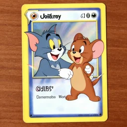 tom and jerry 1940s cartoon pokemon cards