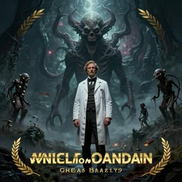 stunning landscape of a doctor, victorian era, lovecraftian horror, cosmic horror!! cinematic lighting, digital art, winning award masterpiece, fantastically beautiful, aesthetically inspired by wayne barlowe and gerald brom, trending on artstation, art by h r giger and greg rutkowski, octane render, 8 k