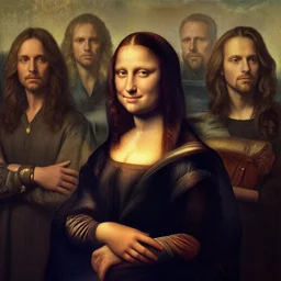 a drawing of a woman in the style of leonardo da vinci and alan lee and marc simonetti and emil melmoth, cinematic lighting