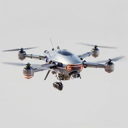 1 9 8 0 s retro - futuristic flying detective drone mechanical