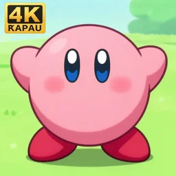 nintendo kirby, anime kawaii cute, cutesy chibi style, trending on artstation, 4 k deviantart