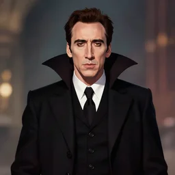 nicolas cage as dracula, dogtooth, highly detailed, centered, artstation, concept art, smooth, sharp focus, illustration, bokeh art by artgerm and donato giancola and joseph christian leyendecker
