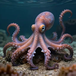 an octopus - cat - hybrid, animal photography