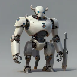 🤖🐃, Greg rutkowski, Trending artstation, cinematográfica, digital Art