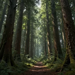 ancient woods, concept art, 1 6 k resolution