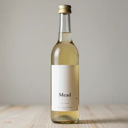a bottle of mead, subsurface scattering