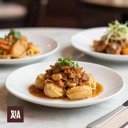 instagram photo of food in restaurant, professional, 4 k