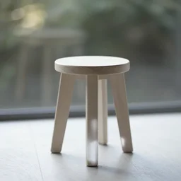 the bokeh stool by tadao ando