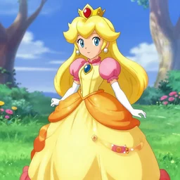 anime key visual of The Legend of Princess Peach
