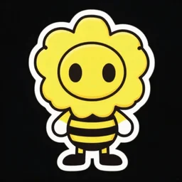 cute miss mascot ha © liatronc ha © liatronc sunflora super hero sticker art, cronobreaker, beeple game icon