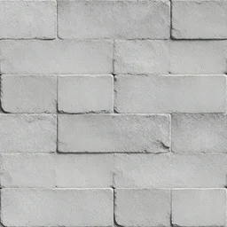 photo of an irregular concrete blocks wall texture, seamless micro detail