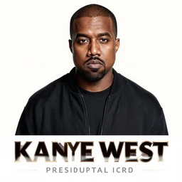 Presidential campaign poster for Kanye West