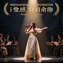 symbolic art, song i dreamed a dream by anne hathaway