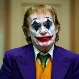 president donald trump as the joker