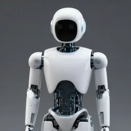 faceless robot droid designed by apple, white, sleek, curved, sterile, concept art by artgerm and david a hardy