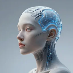artificial intelligence is dreaming, digital art