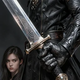 hand holding sword, marvel comics, dark, intricate, highly detailed, smooth, artstation, digital illustration, ruan jia, mandy jurgens, rutkowski