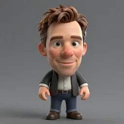 a screenshot of benedict cumberbatch in the video game x. 3 d rendering. unreal engine. amazing likeness. very detailed. cartoon caricature