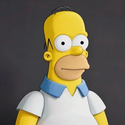 Homer Simpson as a real person portrait, photograph, photo realism, detailed, 8k, hyper realism, alive, human
