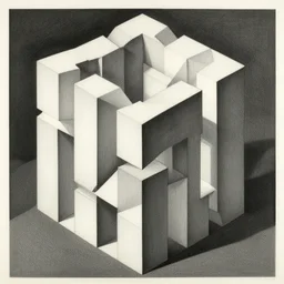 maurits cornelis escher, future room height detailed