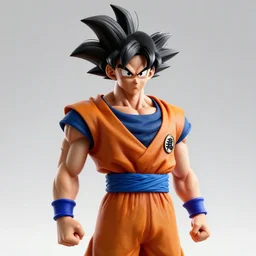 realistic tender of goku, unreal engine, trending on artstation, foctane render, HD, 8K, highly detailed, good lighting