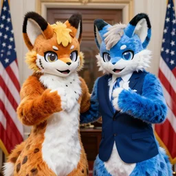 joe biden meets furries