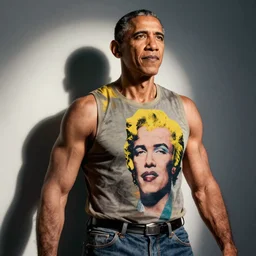 Obama Hulk by Beeple with a little Andy Warhol influence
