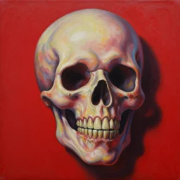refined oil painting, background red, co - oli - ver - ti - godlessness phalopathy - mescaline dramatic lighting, extremely detailed, sharp focus, cast shadows, vibrant, digital art
